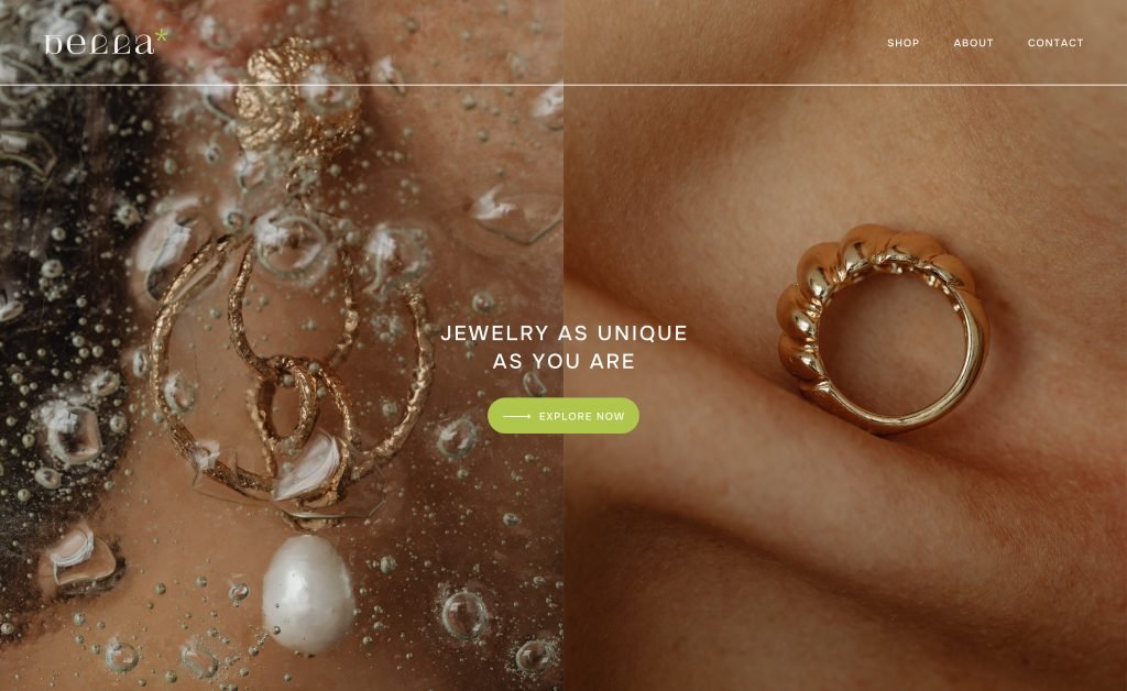 Vikam Media Designagentur Webdesign Bella Jewelry