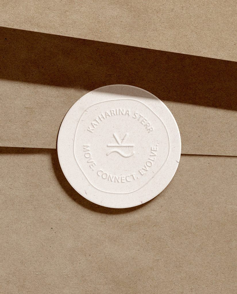 Katharina Sterr Yoga Branding Logo