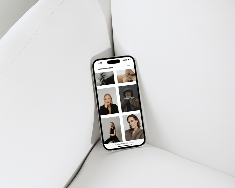 Mirjam Hagen Webdesign Smartphone responsiv Portfolio