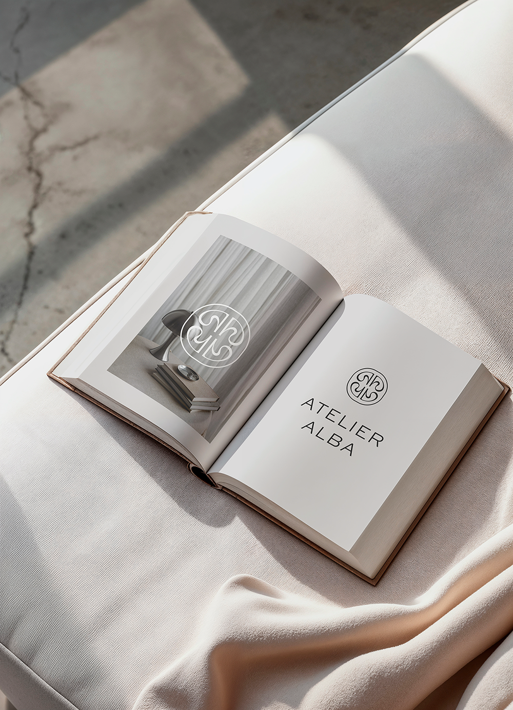 Atelier Alba Branding Logo Coffee Table Book
