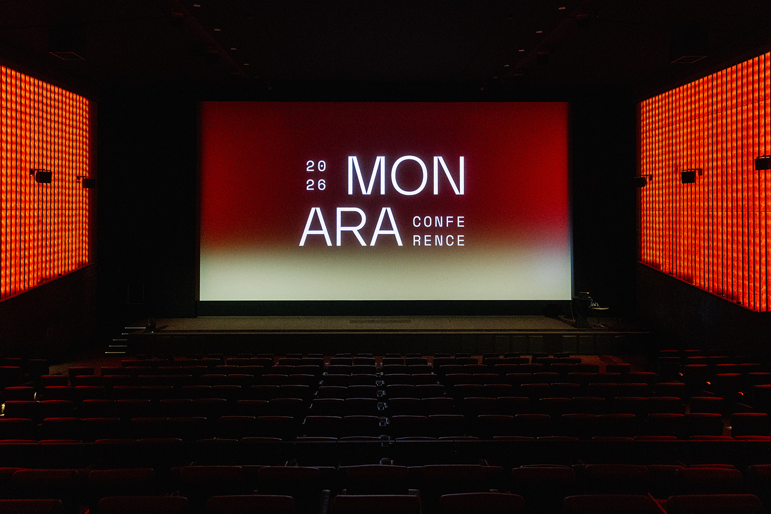 Monara Conference Screen Branding