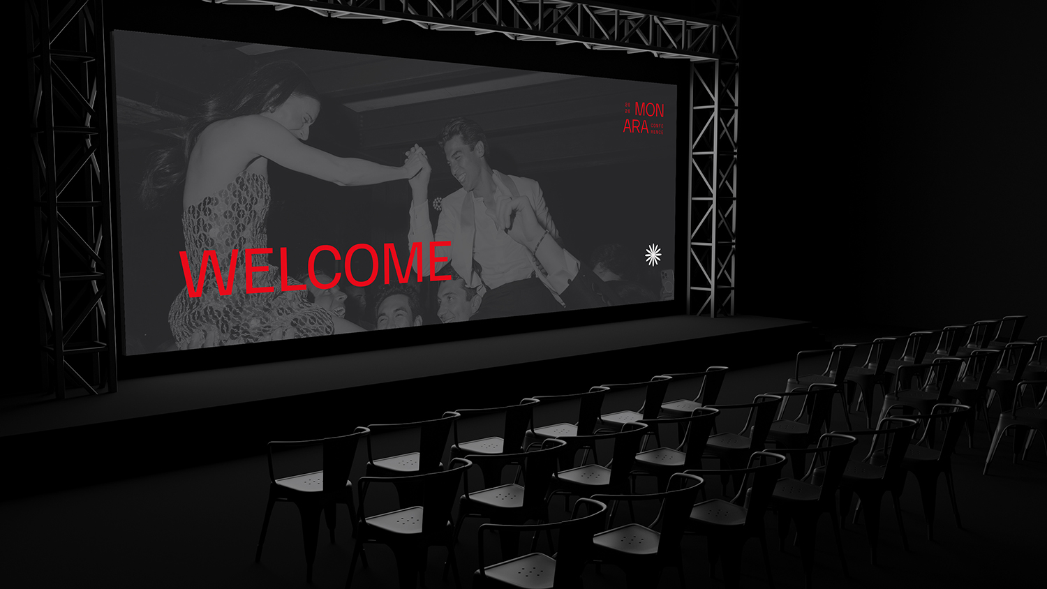 Monara Conference Screen Branding