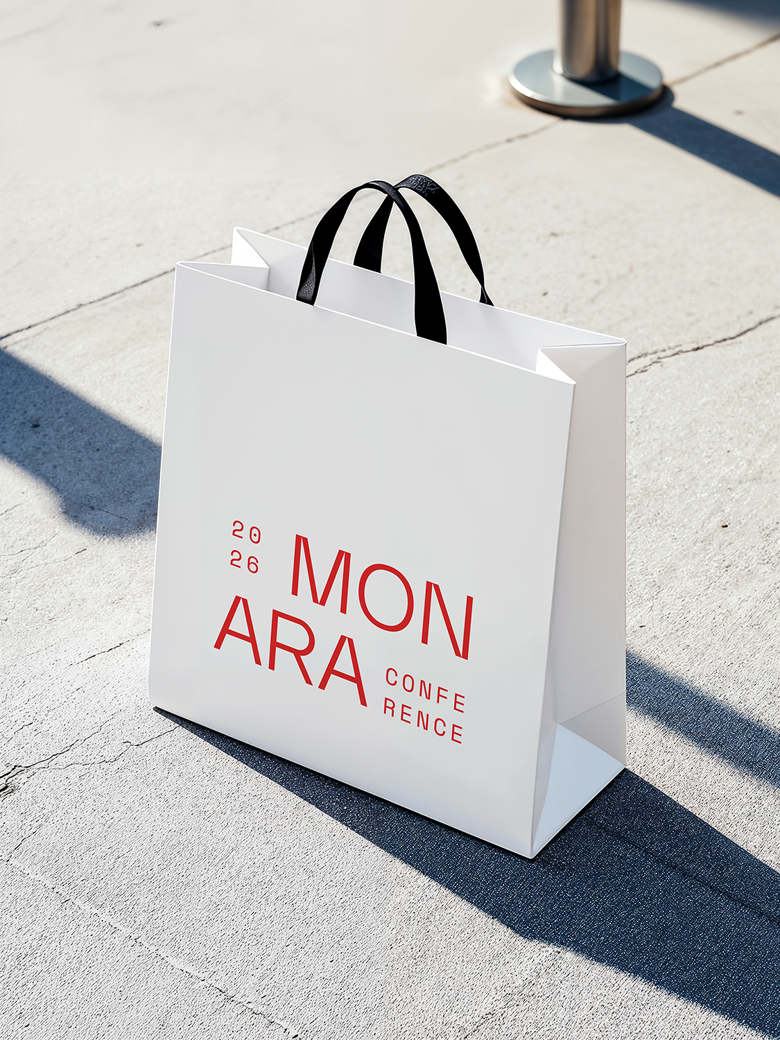 Monara Conference Print Bag Logo Branding