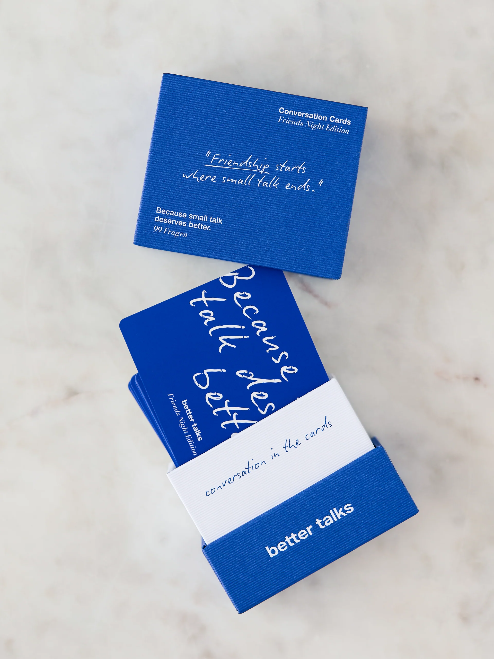 better talks Fragekarten Branding